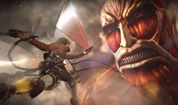 "Attackon Titan" will feature the use of environmental combats to take down titans.