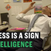 Laziness could actually indicate high intelligence. (YouTube)