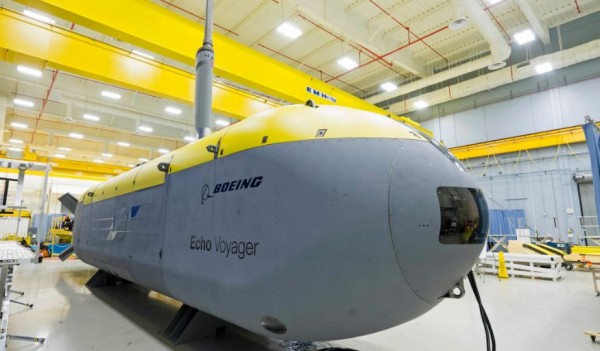 Boeing's unmanned underwater vehicle.           