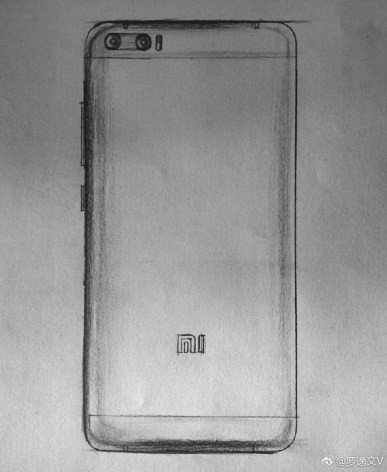 Xiaomi Mi  6 sketch
