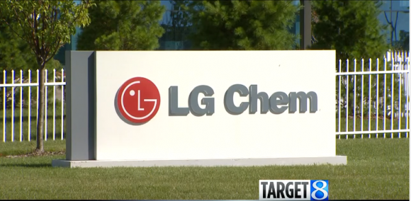 LG Chem extends battery production arm to China.  (YouTube)