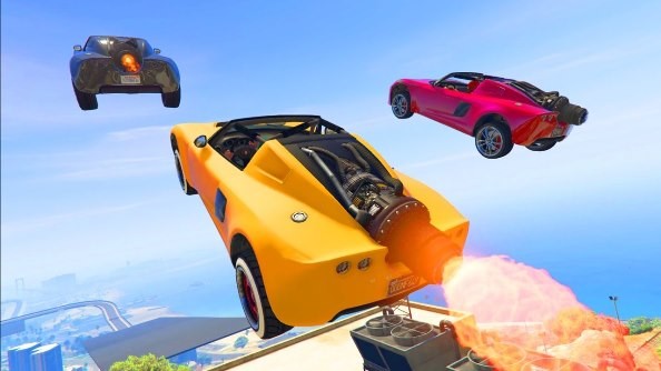 Rockstar Games has released a new "GTA 5 Online" update offering free in-game cash and other add-ons.  (YouTube)