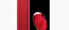 Designer Benjamin Geskin's concept of red iPhone 7 with a black front. (Twitter)