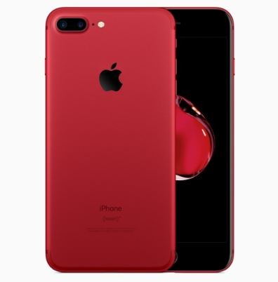 Designer Benjamin Geskin's concept of red iPhone 7 with a black front. (Twitter)
