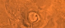 New research using observations from NASA's Mars Reconnaissance Orbiter indicates that Arsia Mons, one of the largest volcanos on Mars, actively produced lava flows until about 50 million years ago.