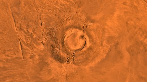New research using observations from NASA's Mars Reconnaissance Orbiter indicates that Arsia Mons, one of the largest volcanos on Mars, actively produced lava flows until about 50 million years ago.