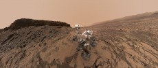 This self-portrait of NASA's Curiosity Mars rover shows the vehicle at the 