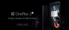 The limited edition OnePlus 3T Midnight Black will be available through HBX and OnePlus online store. (YouTube)