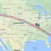 Path of the Aug. 21, 2017 total solar eclipse across the United States.           