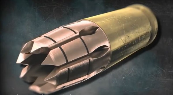 A concept of an extra deadly ammunition is displayed. (YouTube)