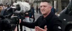 London Terrorist Attacks - Disgusting Woman LAUGHS after Tommy Robinson Interview. UK Parliament.