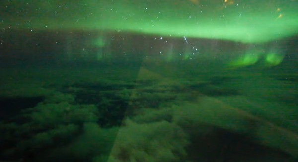 On 23 March 2017, a Boeing 767 Airliner set off from Dunedin New Zealand on the first ever commercial flight to hunt down the Aurora Australis. One of my cameras, a Sony RX100 mk iii was kindly set up in the cockpit by the flight crew to record the view.