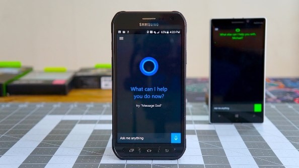 Cortana, Microsoft’s intelligent personal assistant, is now heading towards Android lock screens. (YouTube)