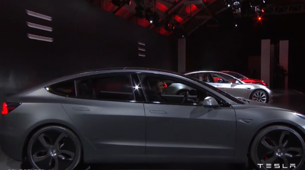 The much awaited Tesla Model 3 is all set to break the speed record of both BMW and Mercedes sales. (YouTube)