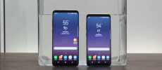 The Samsung Galaxy S8 and S8 Plus have a 5.8-inch and 6.2-inch display respectively. (YouTube)