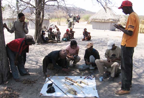 Researchers reveal how the San people of Namibia apply poison to their arrows.