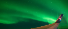 Stunning Time-Lapse Shows Southern Lights From NZ Charter Flight/ YouTube