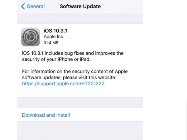 Will iOS 10.3.1 Update from Apple Prove Another Jailbreak Killer?