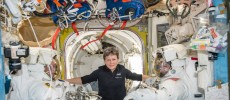 NASA astronaut Peggy Whitson is set to extend her stay by  at the International Space Station an additional three months. (NASA)