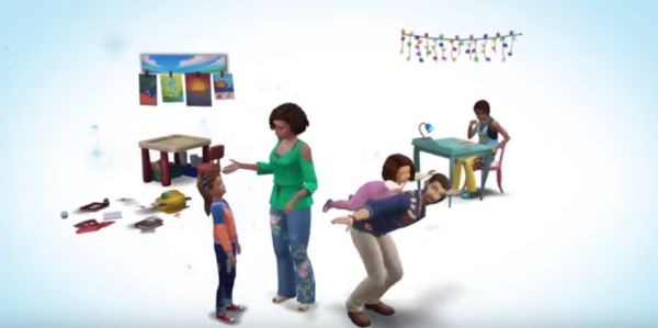 'The Sims 4' family-themed game pack announcement teaser is imminent. (YouTube)
