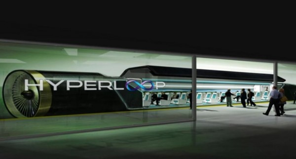 A presentation of the proposed 'Hyperloop' system. 