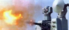 Chinese-made Type 730 CIWS firing.                 