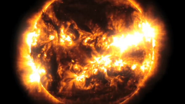 Solar radiation is considered to be more harmful than the galactic cosmic rays. (YouTube)