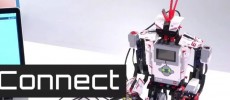 A simple robot is being tested for its performance.