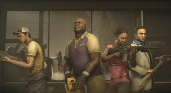 'Left for Dead 3' will similarly feature four characters including a female protagonist named Catherine. (YouTube)