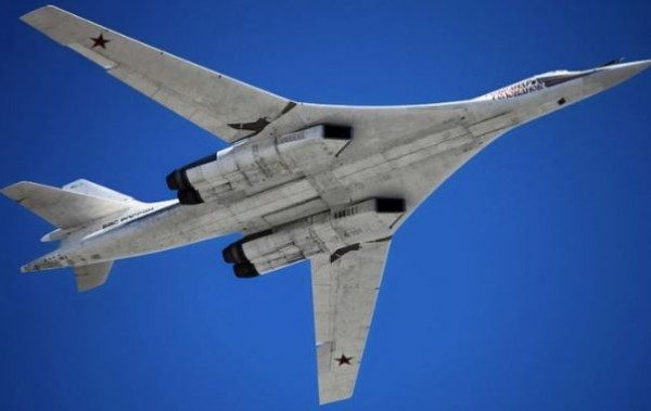 Tupolev Tu-160M supersonic strategic bomber.       