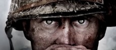  The alleged 'Call of Duty: World War II' cover is on display. 