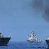 INS Shivalik , INS Ranvijay and RFS Admiral Vinogradov off Vladivostok during Exercise INDRA 2014.        