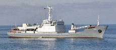 Russian spy ship Liman.                     