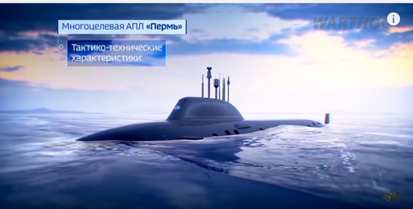 Russia's will equip its submarines with noise-dumping plates to make them hard to detect. (YouTube)