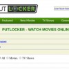  Putlocker interface is being shown on the web. 