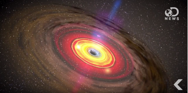 Scientists has reportedly found Milky Way's 'missing link' black hole in the Sagittarius constellation. (YouTube)