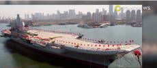 China's aircraft carrier is not as competitive as its American counterparts. (YouTube)