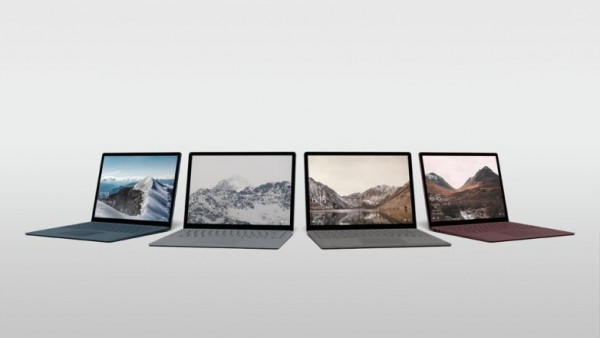 The Microsoft Surface Laptop runs on the Windows 10 S operating system. (Twitter)