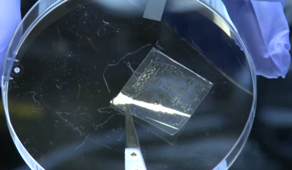 Degradable electronic device developed in Stanford/ Youtube