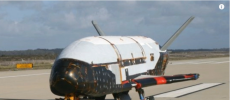 US Air Force X-37B has successfully landed back on Earth after two years in space. (YouTube)
