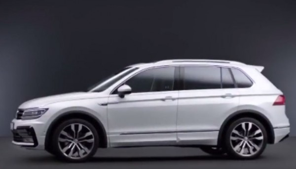 The Volkswagen Tiguan SUV will soon be released in the Indian market. (YouTube)