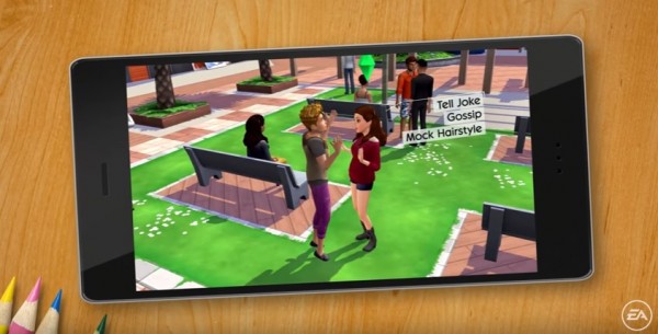 “The Sims Mobile” is set for release on iOS and Android. (YouTube)