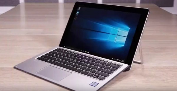 The new device is thinner than a Microsoft Surface Pro 4 at 0.36 inches thick. (YouTube)