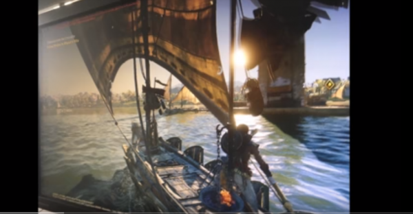 Leaked 'real' image of "Assassin's Creed Origins" reveals interesting details on game's mission and reference to Egyptian setting. (YouTube)
