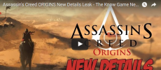 'Assassin's Creed: Origins' will feature a very different assassin. (YouTube)