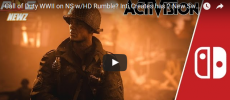 Call of Duty WWII on NS w/HD Rumble? Inti Creates has 2 New Switch Games, EA & MORE! | PE NewZ 