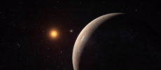 Proxima Centauri b has condition favorable to the presence of liquid water.  (YouTube)
