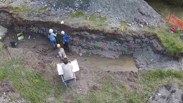 The water in the Alpine Fault reached 100 degrees Celsius with a depth of 630 meters. (YouTube)