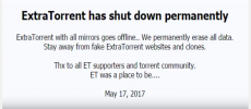 Popular torrent site ExtraTorrent has shut down permanently (YouTube)