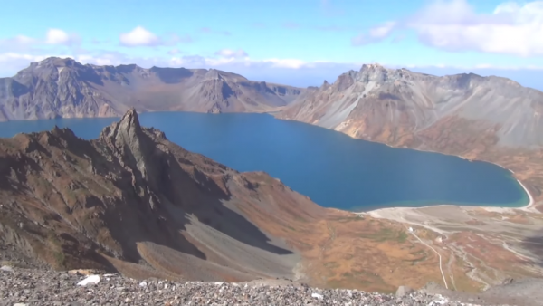 Mount Paektu erupted in 946 AD, it is said to be one of the most powerful volcanic eruptions in the last 5,000 years. (YouTube)